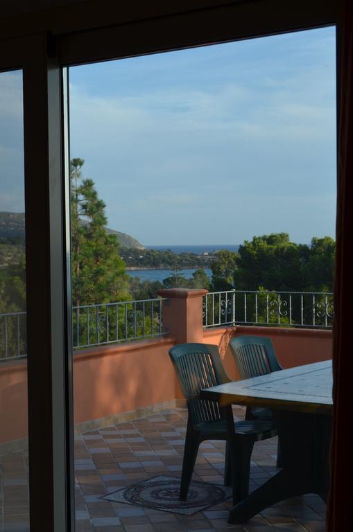 Terrazza Sul Golfo Degli Angeli Capitana Exterior foto